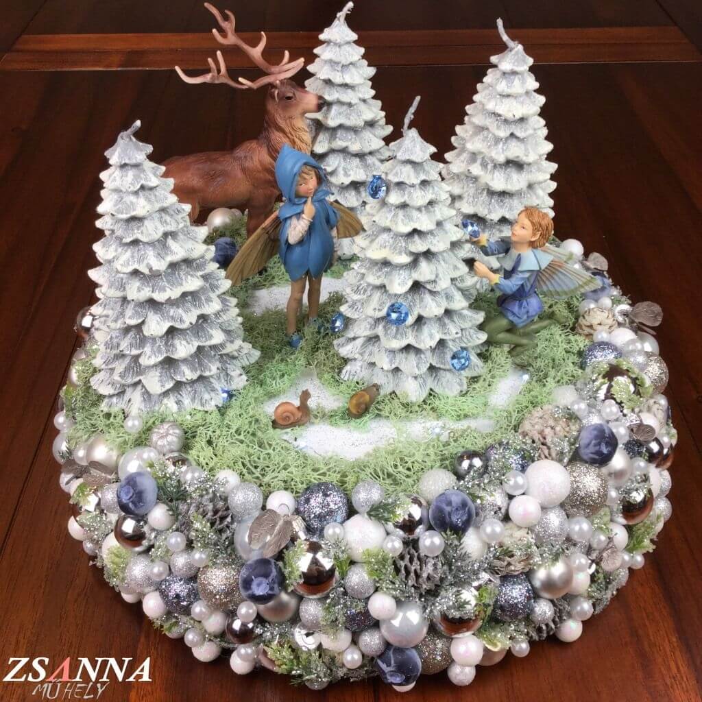  Adventi koszork, ajtdszek