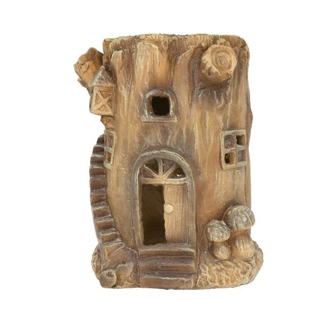  Nagymret Tndrkert hz fatrzs,solar LEDes 28,5x24,5x35cm