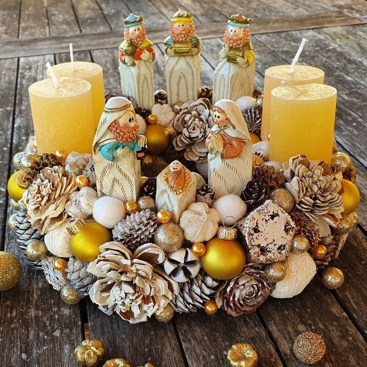  Betlehem - adventi koszor