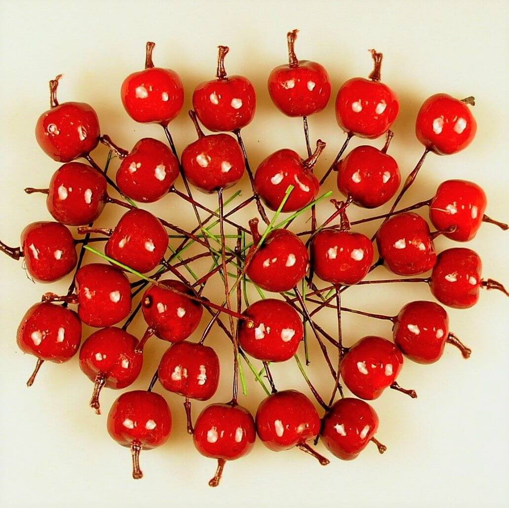  Betz alma 2.5 cm-es piros