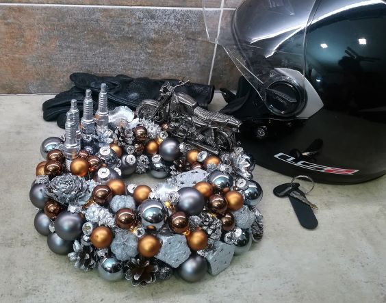  Motoros asztaldisz LED vilgytssal